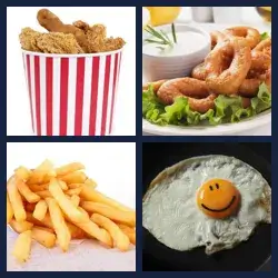4 Fotos 1 Palabra Nivel FRITO