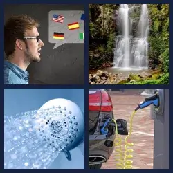 4 Fotos 1 Palabra Nivel FLUIDO
