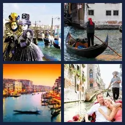 4 Fotos 1 Palabra Nivel VENECIA