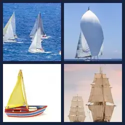 4 Fotos 1 Palabra Nivel VELERO