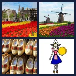 4 Fotos 1 Palabra Nivel HOLANDA