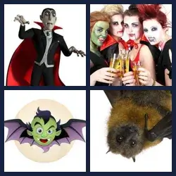 4 Fotos 1 Palabra Nivel VAMPIRO