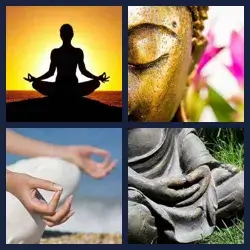 4 Fotos 1 Palabra Nivel MEDITAR