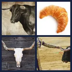 4 Fotos 1 Palabra Nivel CUERNO
