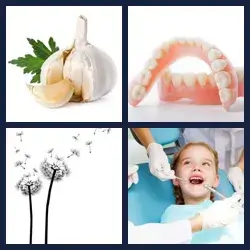 4 Fotos 1 Palabra Nivel DIENTES
