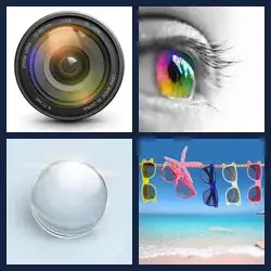 4 Fotos 1 Palabra Nivel LENTE
