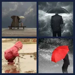 4 Fotos 1 Palabra Nivel LLUVIA