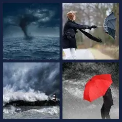 4 Fotos 1 Palabra Nivel TORMENTA