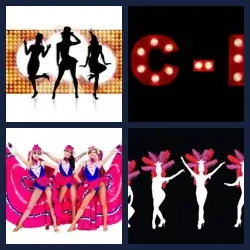 4 Fotos 1 Palabra Nivel CABARET