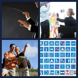 4 Fotos 1 Palabra Nivel DIRIGIR