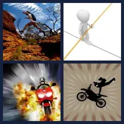 4 Fotos 1 Palabra Nivel PELIGRO