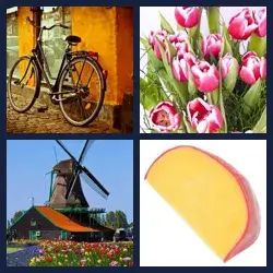 4 Fotos 1 Palabra Nivel HOLANDES