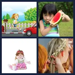4 Fotos 1 Palabra Nivel CHICA