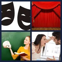 4 Fotos 1 Palabra Nivel DRAMA
