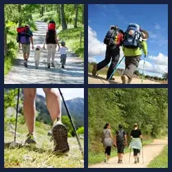 4 Fotos 1 Palabra Nivel CAMINATA