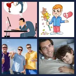 4 Fotos 1 Palabra Nivel SOLTERO