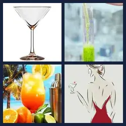 4 Fotos 1 Palabra Nivel COCTEL