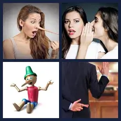 4 Fotos 1 Palabra Nivel MENTIR