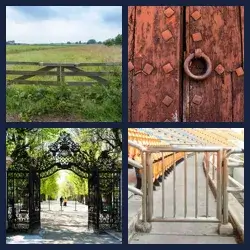 4 Fotos 1 Palabra Nivel PORTON